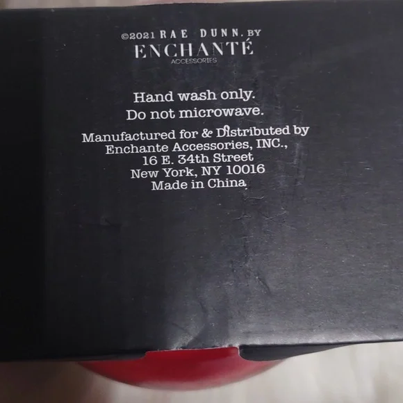 Rae Dunn Mr And Mrs Claus Stemless Glasses - Picture 6 of 6